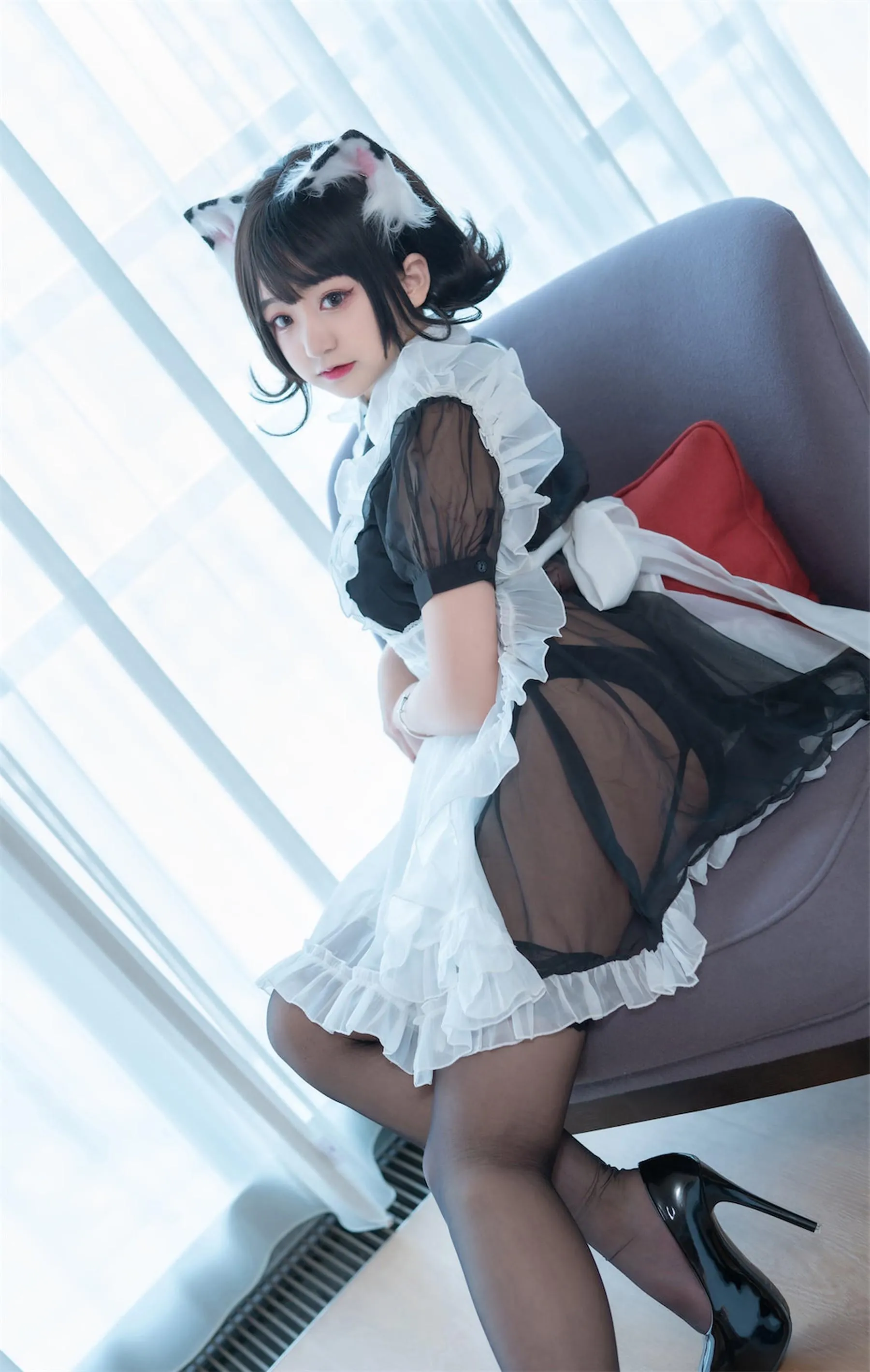 恩田直幸 – NO.38 奶牛猫女仆 [46P]插图2